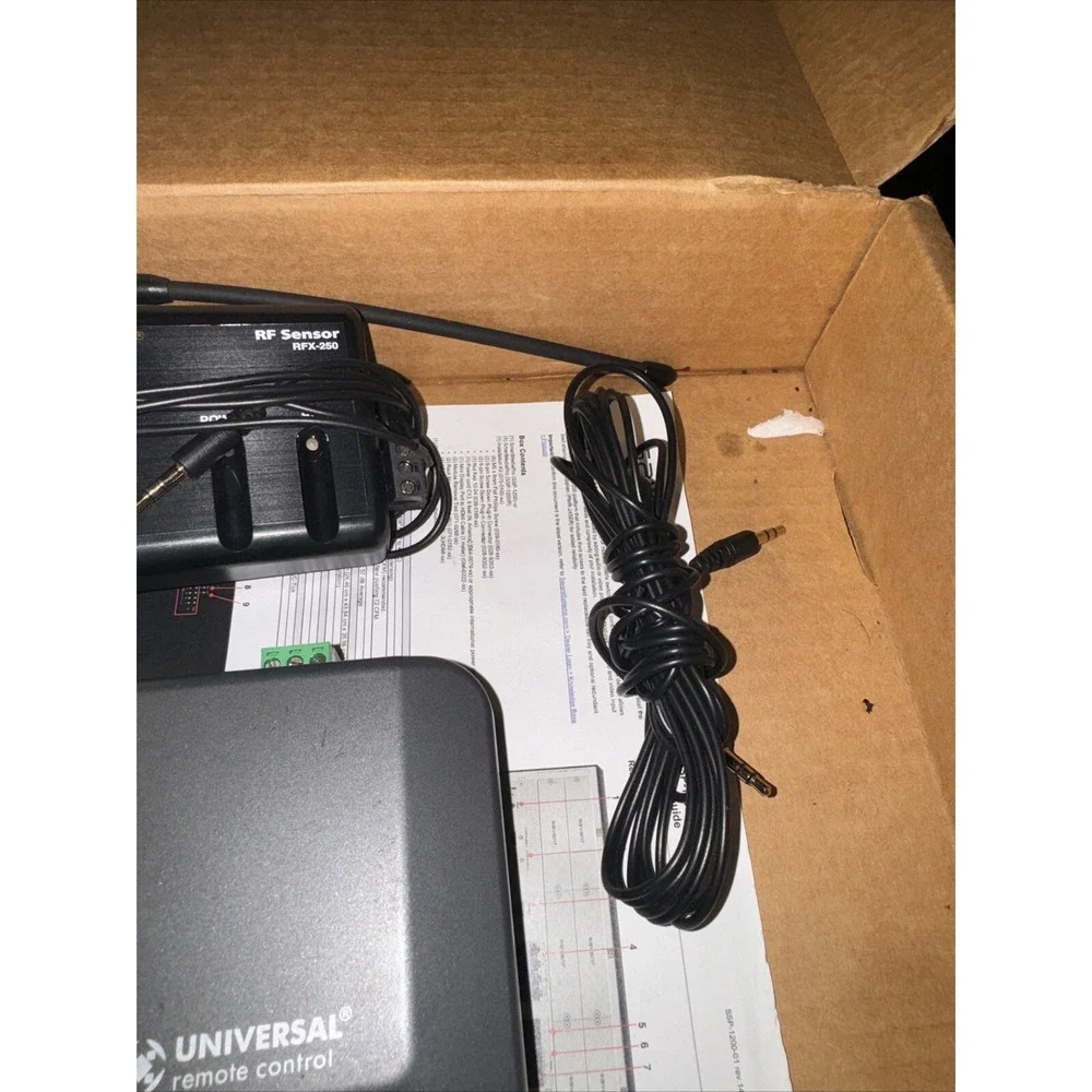 Universal Remote Control (URC) MRF-350/ RF Sensor RFX‎ 250 Kit W/ All Cords